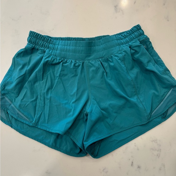 lululemon athletica Teal Athletic Shorts - Picture 1 of 4